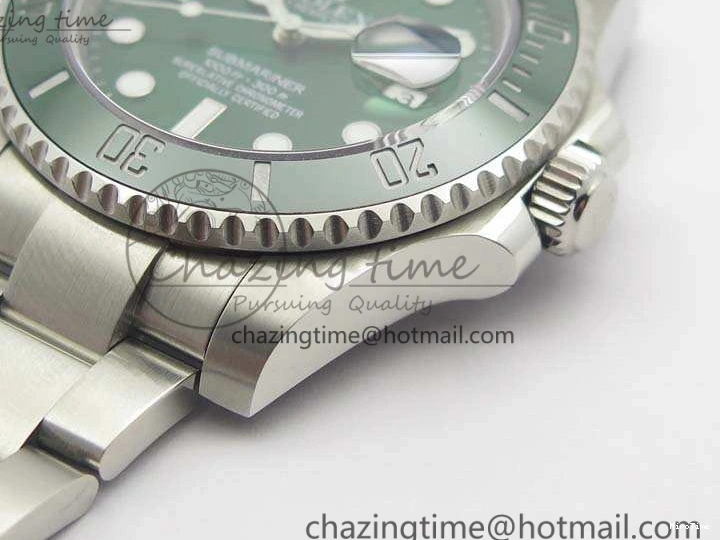 MiroTime 0110 MultiPurpose Submariner 116610 LV Green Ceramic GMF 1:1 Best Edition 904L SS Case And Bracelet SA 3513